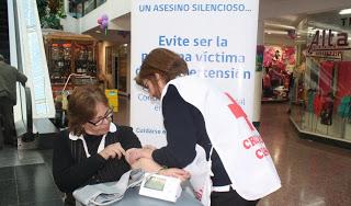 MAGALLÁNICOS SE TOMARON LA PRESIÓN Y CONOCIERON LOS RIESGOS DE LA HIPERTENSIÓN ARTERIAL