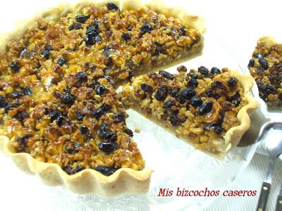 Crumble de manzana con muesli