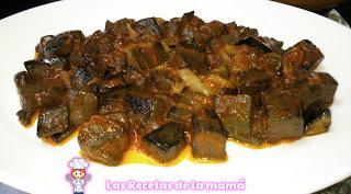 Receta de Sangre de pollo con tomate