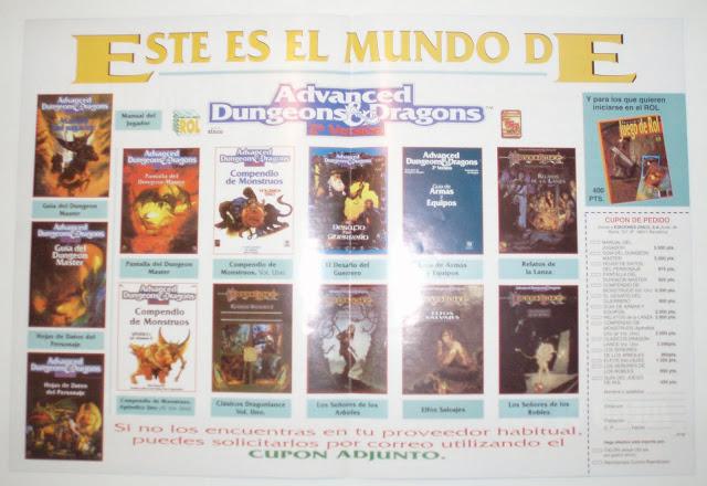 Dos imsgenes del AD&D; en España