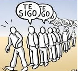 Cuando no sigues a la masa seguirmasa