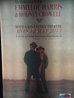 Emmylou Harris & Rodney Crowell - Bord Gais Energy Theatre (Dublin) - 13/05/2013