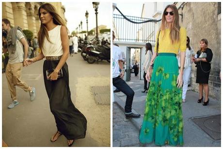 Long skirt trend