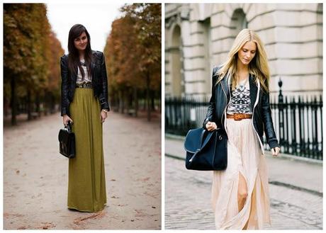 Long skirt trend