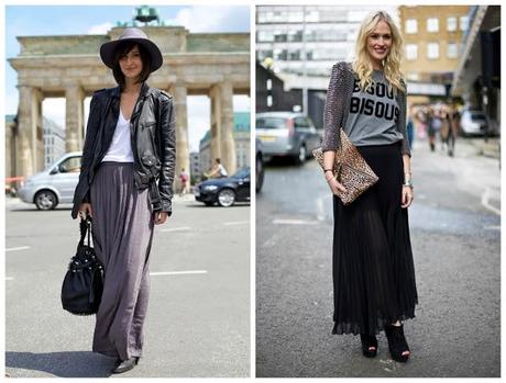 Long skirt trend