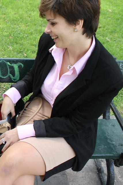 MIs Looks:  La falda bicolor