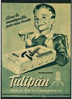 magarina, tulipan, publicidad clasica, mantequilla, margarine, beurre,