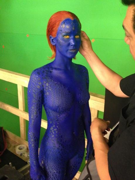 Primer Vistazo de Jennifer Lawrence Como Mystique En X-Men: Days Of Future Past