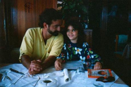 Papá lee, yo leo. Ismael Pulgar y su hija