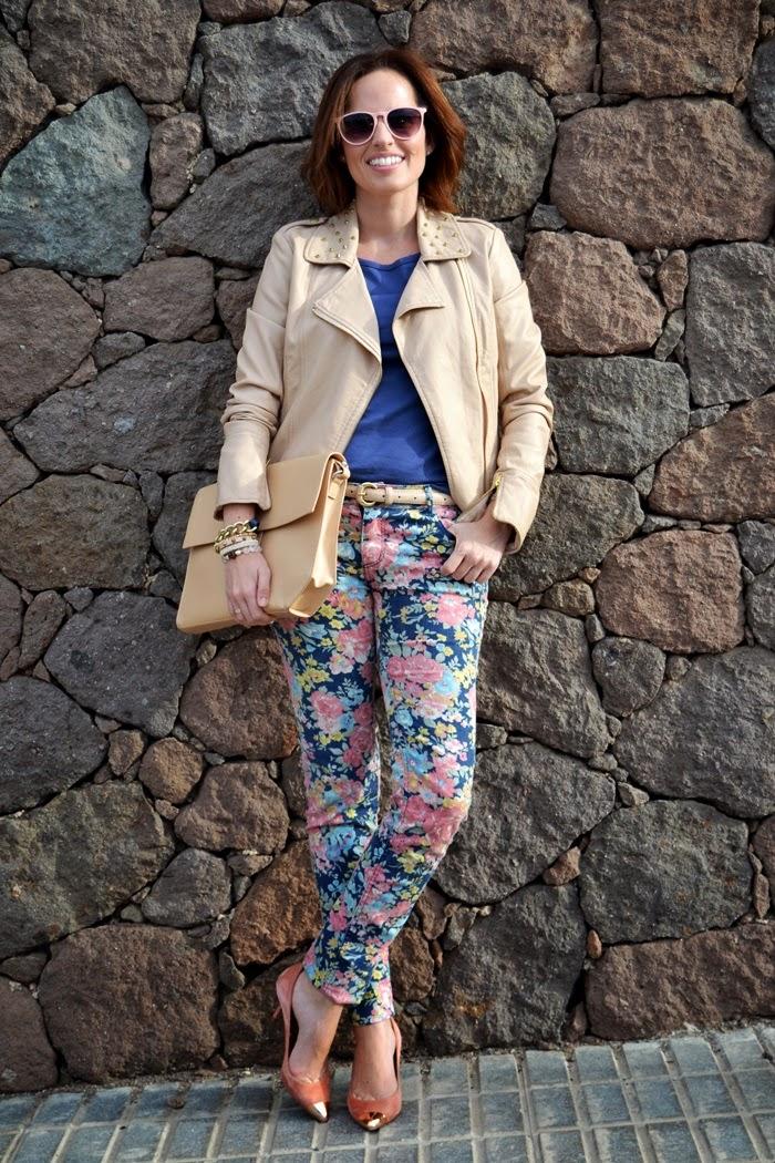 Flowered Jeans