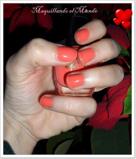 Manicura Naraja-Coral Astor Perfect Stay Gel Shine