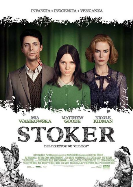 Stoker Stoker, un thriller oscuro del coreano Park Chan-Wook