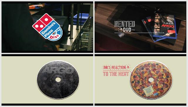 Un DVD que cuando se calienta, ¡huele a pizza!