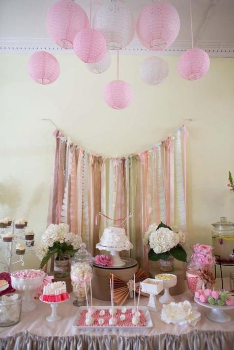 Fiestas comunión: las mesas de dulces mesa de dulces en casa