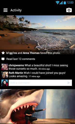 Flickr para Android no ofrece nada revolucionario, pero lo pone a la altura de los demás flickr-android-activity