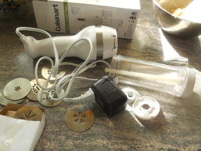 Galletas o pastas con pistola electrica