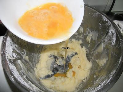 Galletas o pastas con pistola electrica