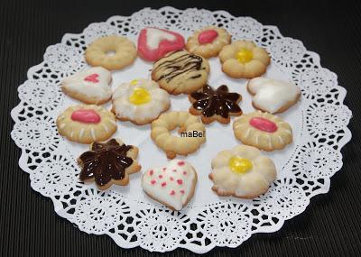 Galletas o pastas con pistola electrica