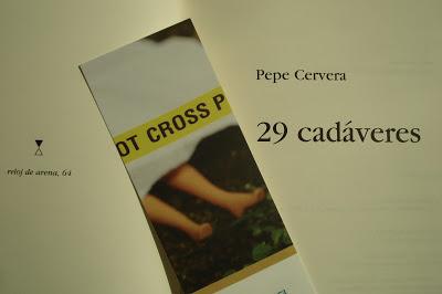 '29 cadáveres', de Pepe Cervera