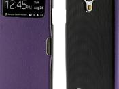 Funda cuero para Galaxy estilo S-View Cover