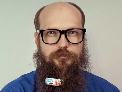 Alquila tu barba como soporte publicitario