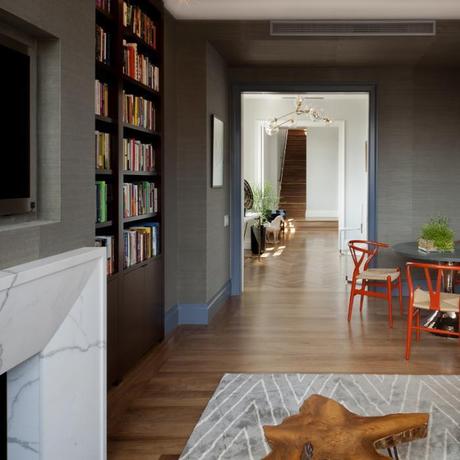 Un dúplex, elegante y atemporal, en Nueva York