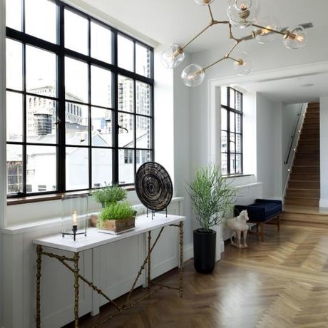 Un dúplex, elegante y atemporal, en Nueva York