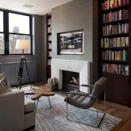 Un dúplex, elegante y atemporal, en Nueva York