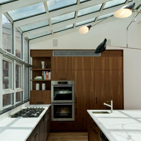 Un dúplex, elegante y atemporal, en Nueva York