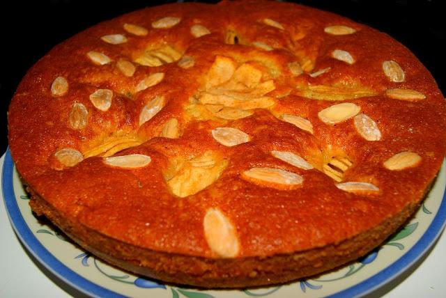 Bizcocho de Manzana y Almendras