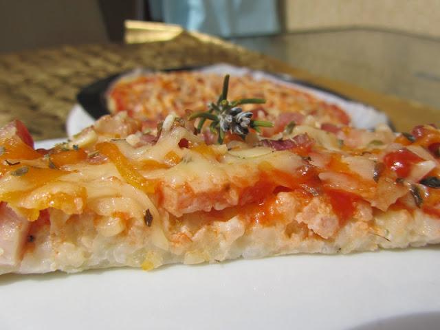 Pizza de arroz