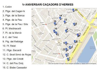 La celebración del aniversario de Cazadores de Hermes