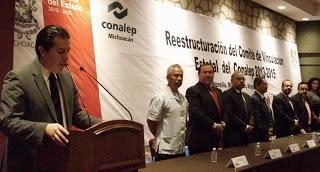 Conalep refrenda su compromiso con los sectores productivos