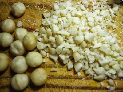 Cookies de macadamias y chocolate blanco