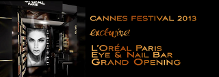 Festival de Cannes 2013, gran inauguración del bar de uñas y ojos de L’Oréal Paris