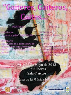 Gaiteros, gaiteres y gaites en Mieres