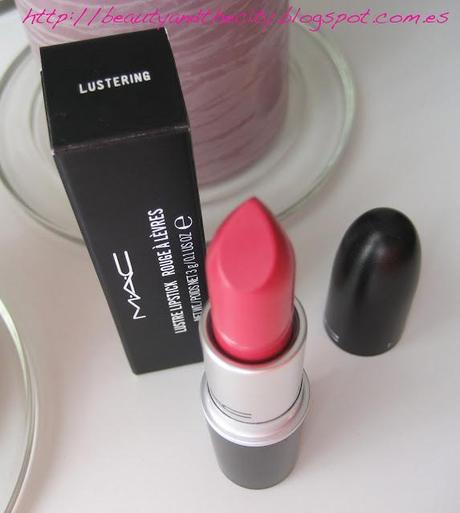 MAC Lustre Lipstick in Lustering