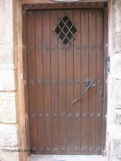 Puertas y aldabas de Aragón