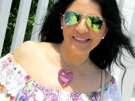 Precioso vestido estampado floral PrimSecret Precioso vestido estampado floral PrimSecret