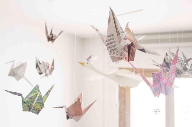 DIY: Móvil de Origami, por Petit On