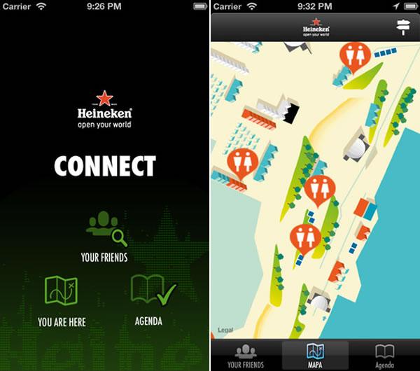 Connect :: app de Heineken para el Primavera Sound