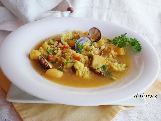 Arroz caldoso con sepia