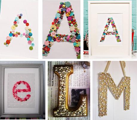 letras, DIY, manualidades, decorar, personalizar, decoración, homepersonalshopper