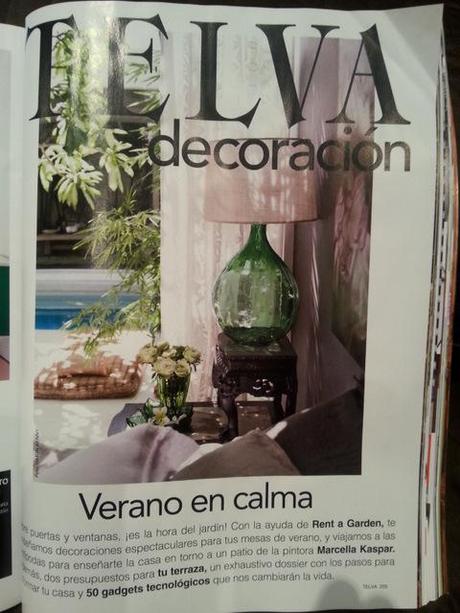 Etxekodeco en el Especial Decoración de la revista Telva