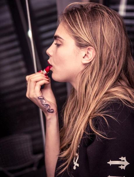 Cara Delevingne's tattoo craze