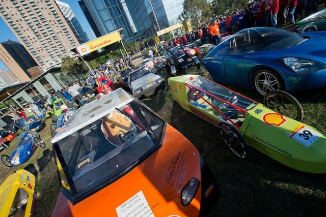 Participantes en la Shell Eco-marathon Europa 2013