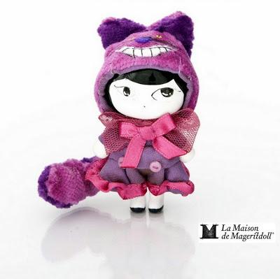 El gato Cheshire y Mageritdoll, joyería inspirada en Alicia en el País de las Maravillas