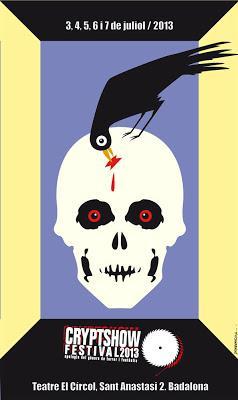 Cryptshow Festival 2013 presenta su poster de este año obra de Antoni Benages i Pla