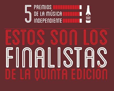 Premios De La Música Independiente 2013: Finalistas