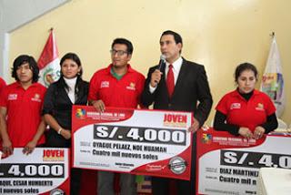 GORE LIMA FINANCIA PROYECTOS DE JÓVENES EMPRENDEDORES DE CANTA…